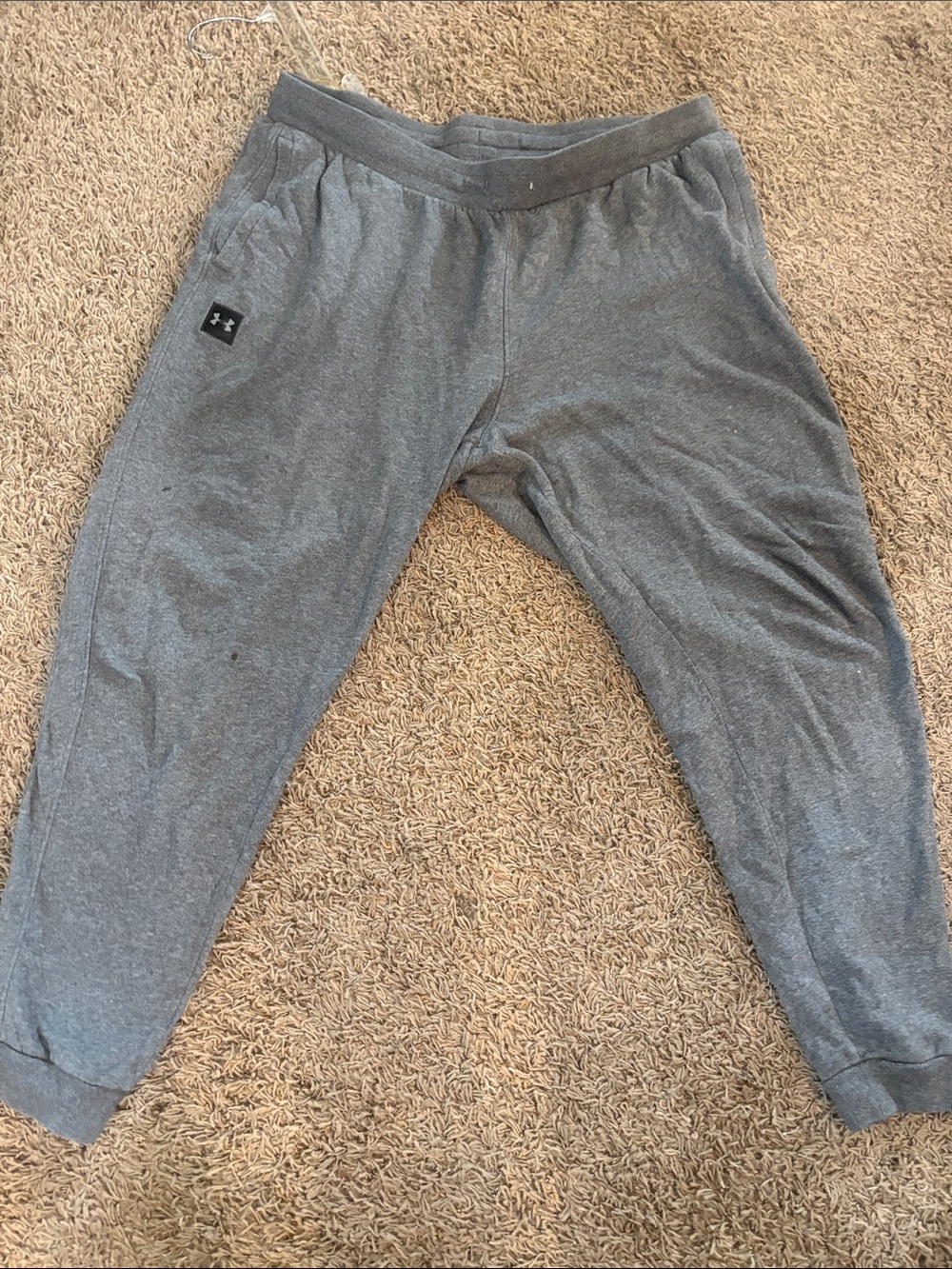 Under Armour Gray Heather Men's Jogger Sweatpants